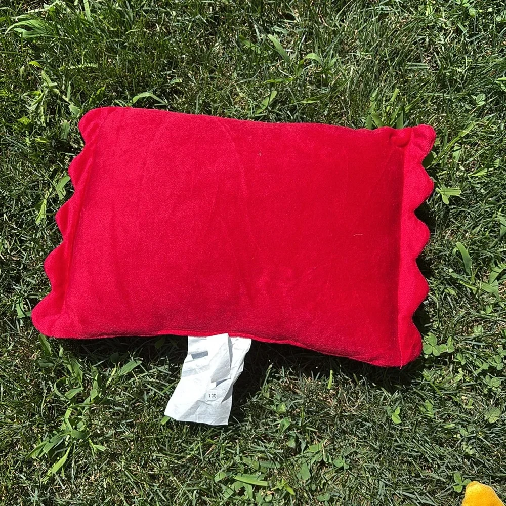NWT Target Bullseye Ketchup and Mustard Decorative Pillows